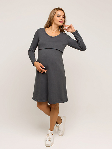 Сорочка "Есения" Графит арт. ф3185г